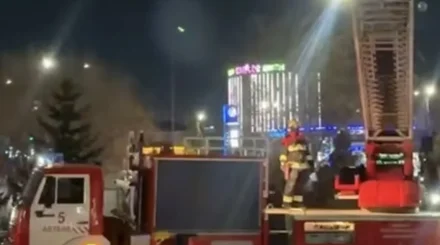 60 человек эвакуировали из-за пожара в гостинице Астаны