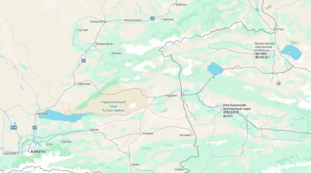 Два землетрясения произошли у границы Казахстана за несколько часов
