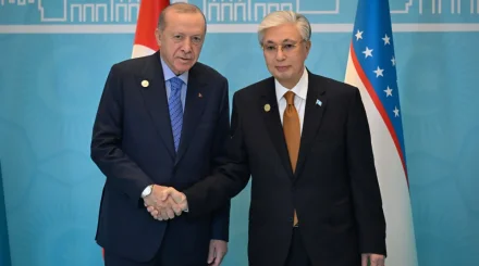 Қасым-Жомарт Тоқаев Анкарадағы Президент кешенінің көрме орталығына барды