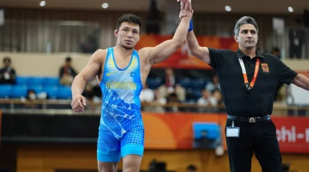 Казахстанец Нуркожа Кайпанов вышел в полуфинал чемпионата мира по борьбе в Астане