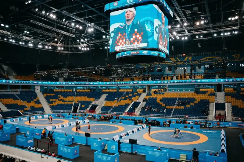 Алматыда күрес түрлерінен Қазақстан чемпионаты өтті
