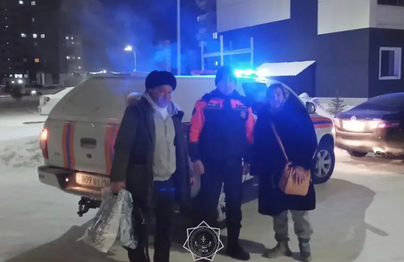 ШҚО-да аязды күні жолда қалған жолаушылар құтқарылды