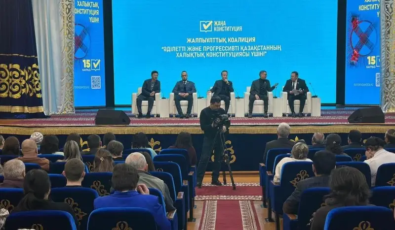 Қарағанды облысында Жалпыұлттық коалициясы өкілдері еңбек ұжымдарымен кездесті