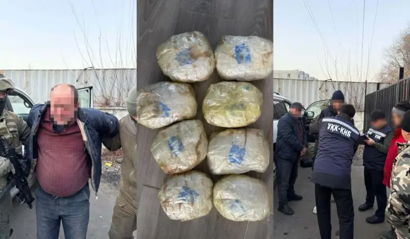 ҰҚК: Алматыда ер адам бірнеше бума есірткімен қолға түсті (ВИДЕО)