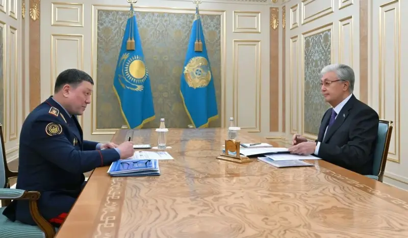 Ішкі істер министрі Тоқаевқа Қазақстанда қылмыс 8 пайызға азайғанын айтып берді