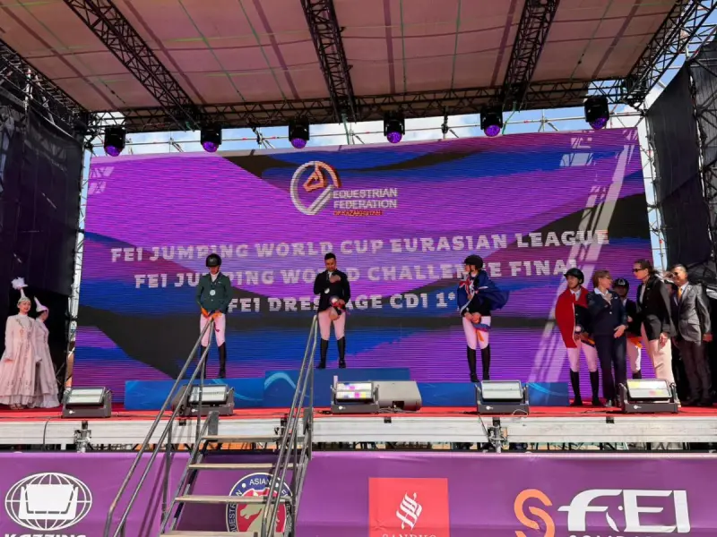 В Астане состоялось первое квалификационное соревнование FEI Jumping World Challenge Final 2026