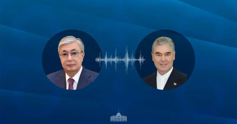  Қасым-Жомарт Тоқаев Гурбангулы Бердімұхамедовпен сөйлесті 