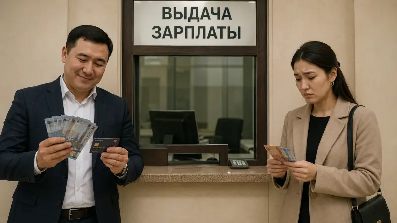 Мужчины в Казахстане зарабатывают почти на треть больше женщин