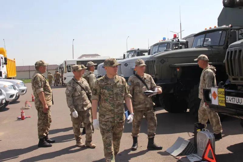 В Нацгвардии завершили ежегодный осмотр военной техники Казахстана (ВИДЕО)