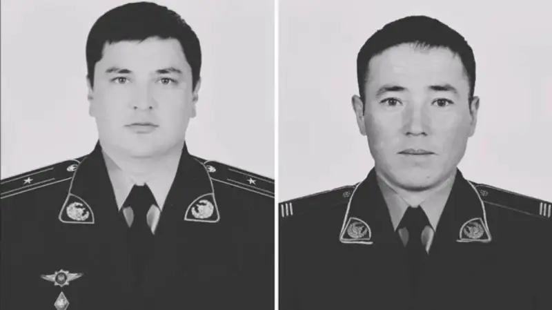 Двое сотрудников полиции погибли в страшном ДТП на западе Казахстана