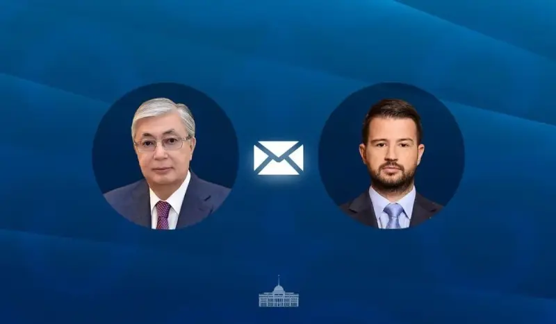 Токаев поздравил президента Черногории с Днем государственности