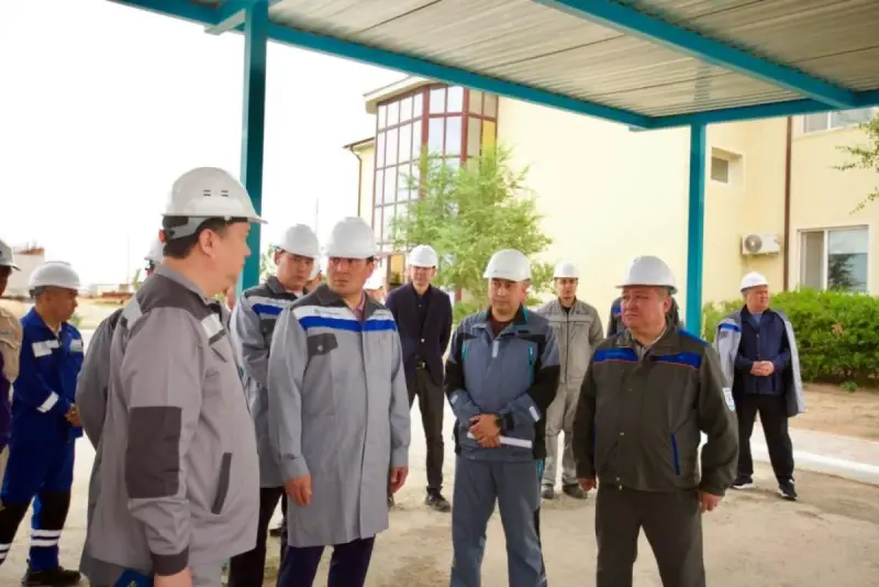 Ерлан Ақкенженов Жаңаөзендегі газ өңдеу зауытының құрылысын жеделдетуді талап етті
