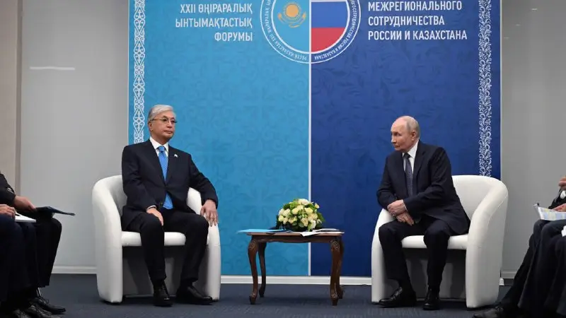 Қазақстан мен Ресей қандай жаңа жобаларды іске асырады: Путин мәлімдеме жасады