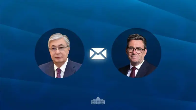 Токаев поздравил Бернема с вступлением в должность премьера Великобритании и Северной Ирландии