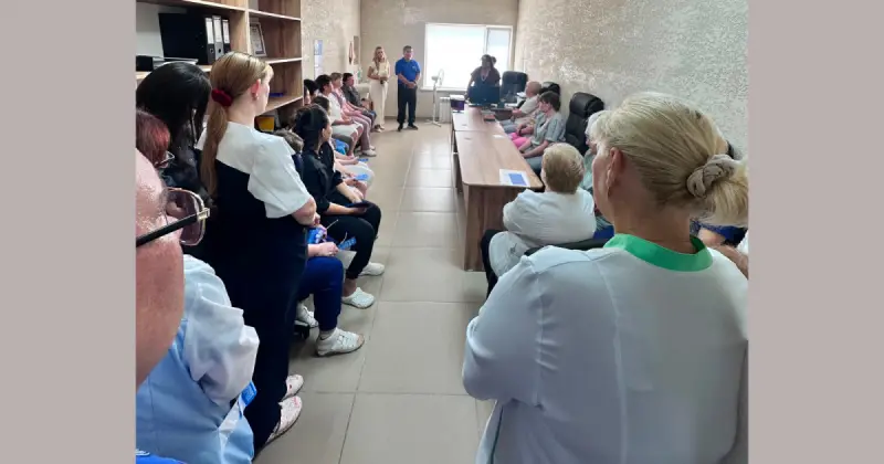  «Ақ жол» партиясының кандидаттары дәрігерлерге сайлауалды бағдарламасын таныстырды 