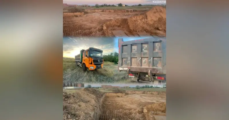  Астанада төрт жүргізуші құрылыс нысанынан топырақ ұрламақ болған 
