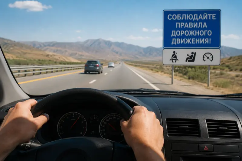 Казахстанских водителей срочно предупредили перед поездками в сезон отпусков