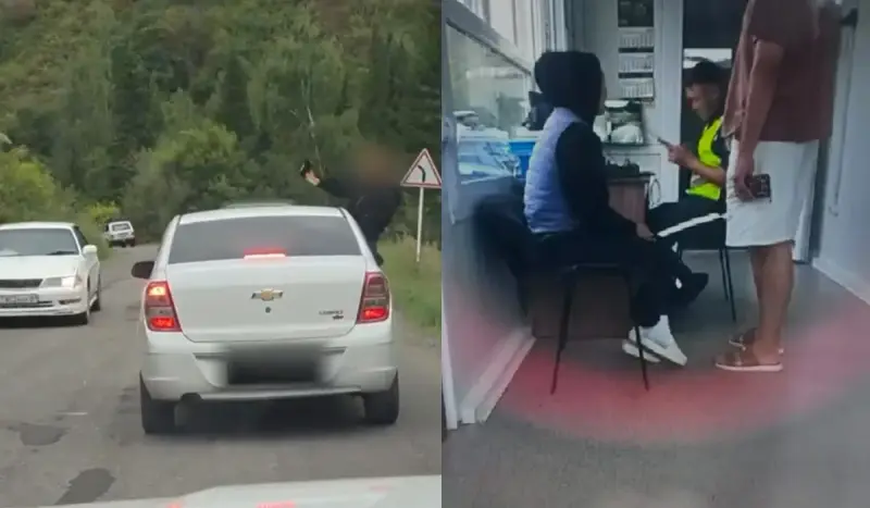 Высунулась из авто во время движения: полиция наказала нарушителей в ВКО