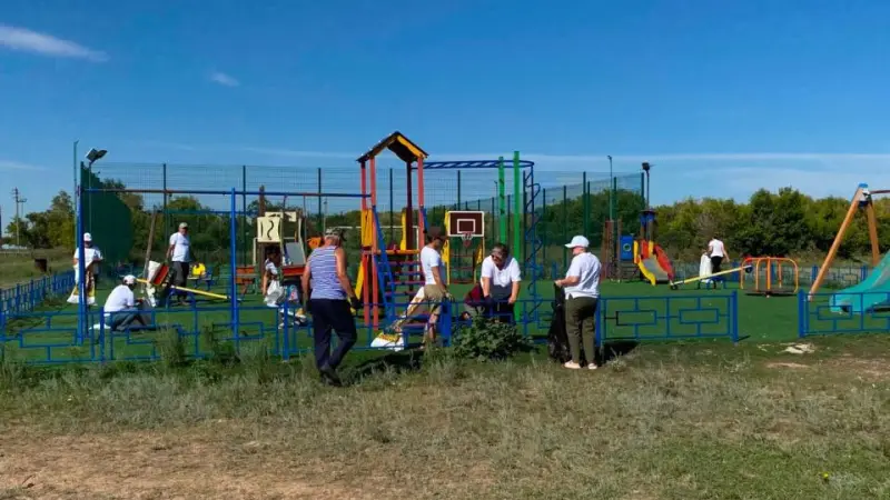 В Жаркаинском районе акция «Таза Қазақстан» становится частью повседневной жизни