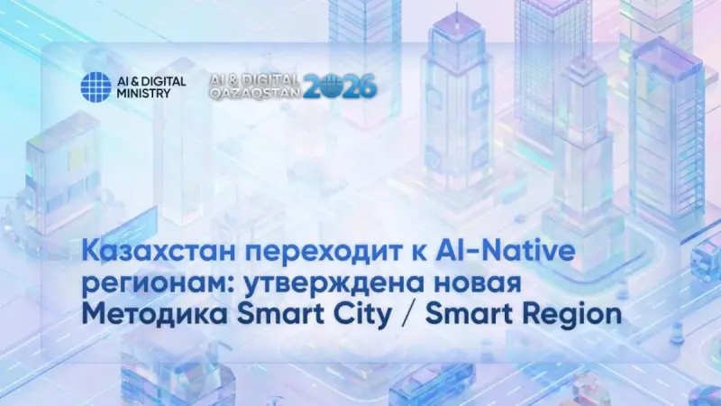 Қазақстан AI-Native өңірлерге көшуде: Smart City / Smart Region құрудың жаңа әдістемесі бекітілді