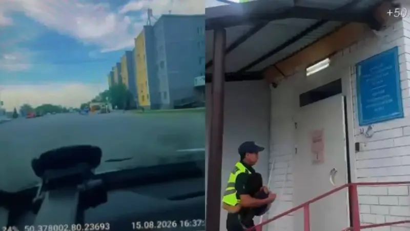 Полицейские за 12 минут доставили в больницу ребенка с тяжелой травмой (ВИДЕО)