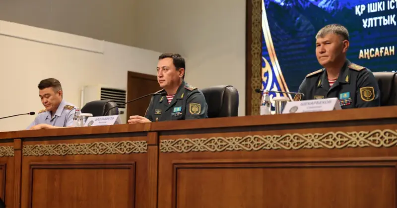  «Заң мен тәртіп»: Ұлттық ұлан Бас қолбасшысы Жетісу және Алматы полициясының қызметімен танысты 