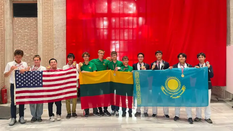 Қазақстан құрамасы халықаралық география олимпиадасында екінші орынға ие болды