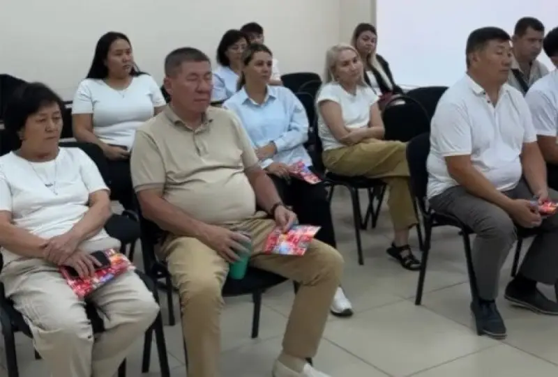 Сотрудники "Халык Банка" встретились с НПК в Балхаше