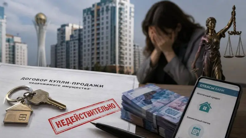 Казахстанская Долина? Семья в Астане рискует остаться без квартиры, но с ипотекой