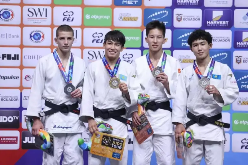 Ғабит Расулхан дзюдодан жасөспірімдер арасында әлем чемпионы атанды