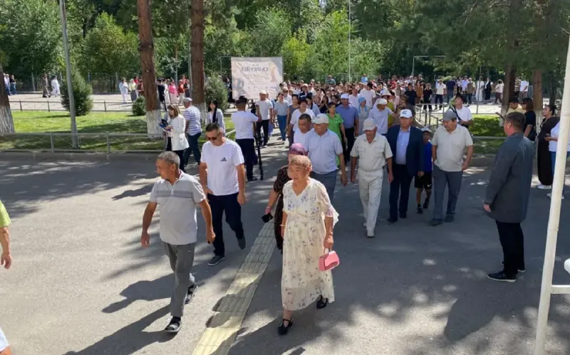 Алдабергенов ауылының тұрғындары Құрылтай сайлауына белсенді қатысуда