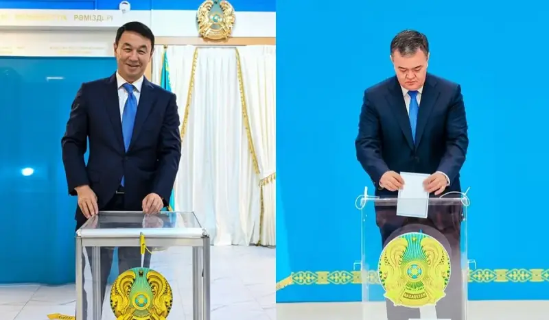 Акимы приняли участие в первых выборах депутатов Курултая
