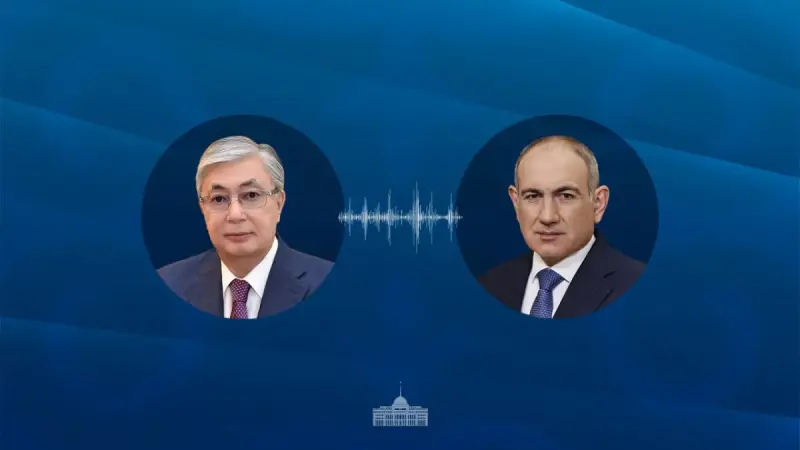 Тоқаев  Пашинянмен телефон арқылы сөйлесті