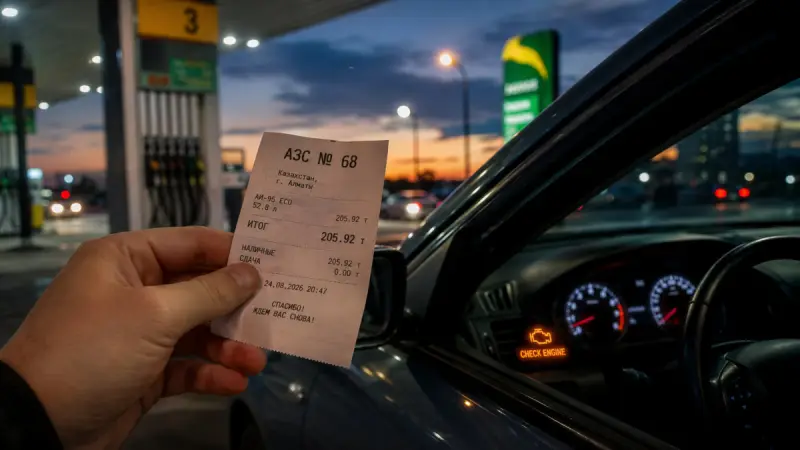 "Троит после заправки": автовладельцы жалуются на бензин в Казахстане