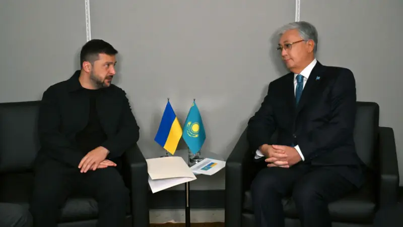 Зеленский Қазақстан Президентіне алғыс айтты