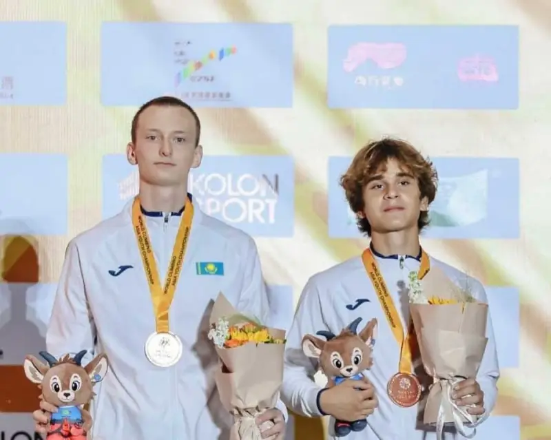 Қазақстан құзға өрмелеуден Азия чемпионатында екі жүлде жеңіп алды