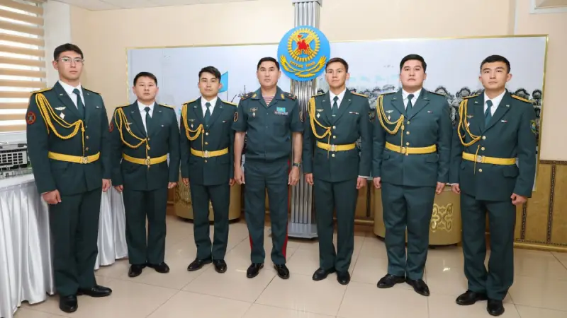 Ұлттық ұлан Түркияда білім алған алты жас офицермен толықты