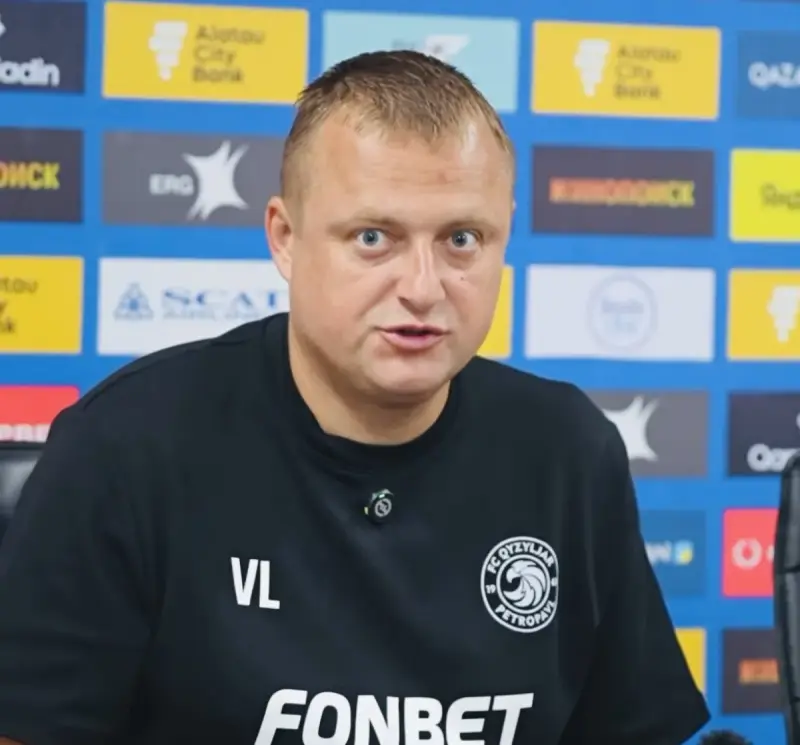 Шымкенттегі нашар көгал және «Қызылжардың» ірі жеңілісі: Виталий Жуковскийдің сыны
