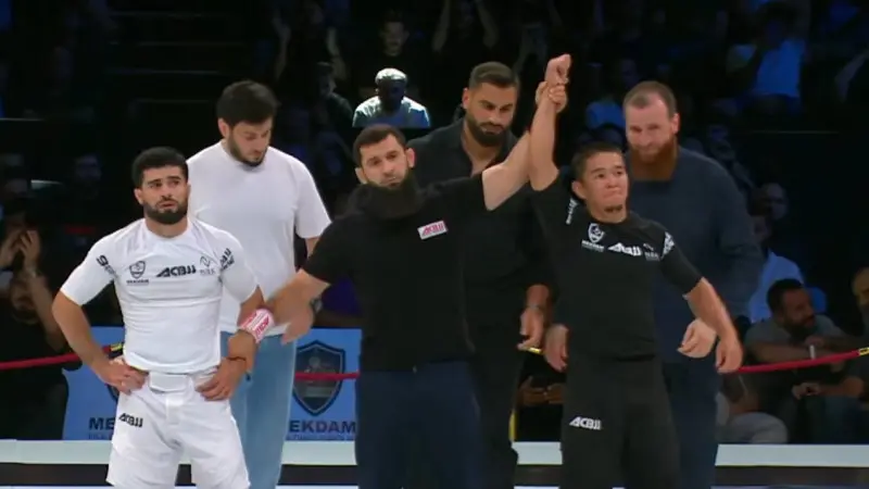 Асу Алмабаев стал чемпионом турнира ACBJJ 22 в Стамбуле