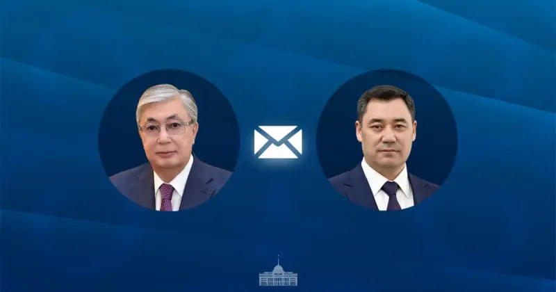   Президент Қасым-Жомарт Тоқаев Садыр Жапаровқа ізгі тілегін жолдады   