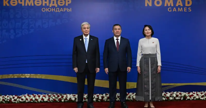  Президент Бішкекте Дүниежүзілік көшпенділер ойындарының ашылуына қатысты 