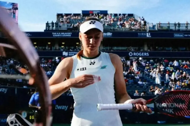 Елена Рыбакина Стефано Вуковтың жетекшілігімен US Open алдындағы жаттығуын өткізді