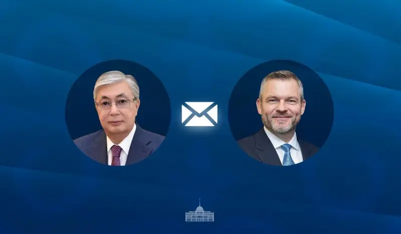 Конституция күні: Тоқаев Словакия президентіне құттықтау жеделхатын жолдады