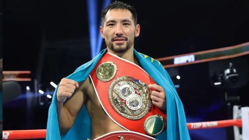 Жанибек Алимханулы стал первым номером рейтинга WBO