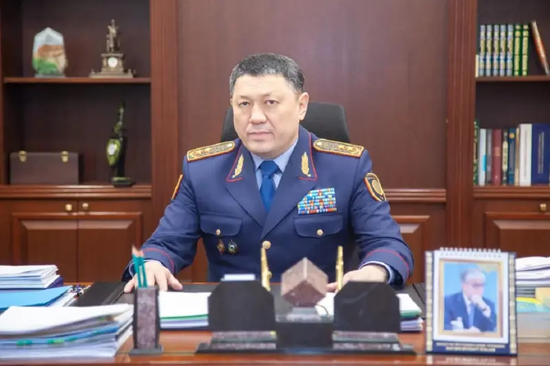 Ержан Сәденов Ішкі істер министрі лауазымына тағайындалды
