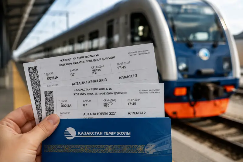 В Казахстане хотят по-новому продавать билеты на поезда