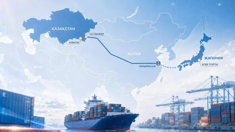 Жапониядан Қазақстанға химиялық өнімдер алғаш рет мультимодальды бағытпен жеткізілді
