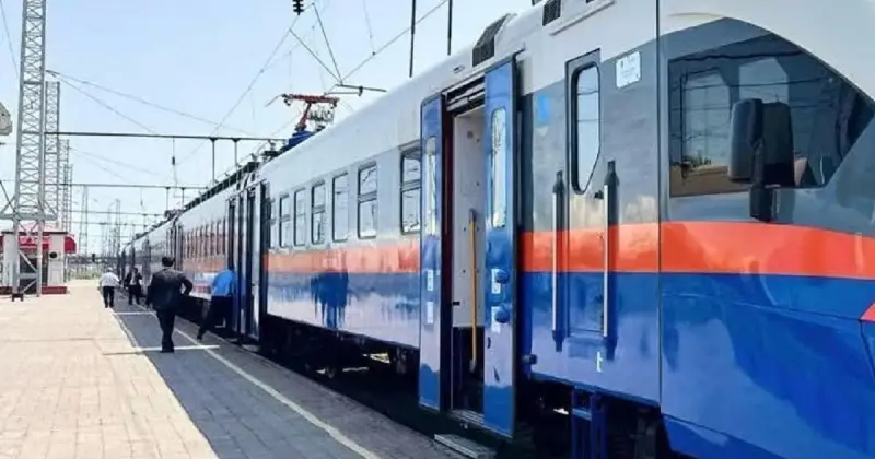  Маңғыстау вокзалында пойызға мінбек болған жолаушы көз жұмды 