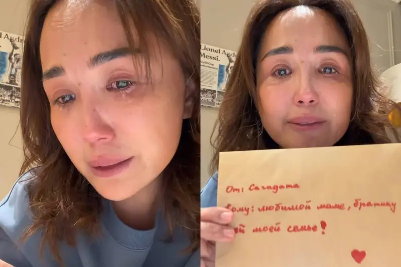 «Айып етпеңіздер…»: Ләйлә Сұлтанқызы ұлдары туралы айтып жылады (ВИДЕО)