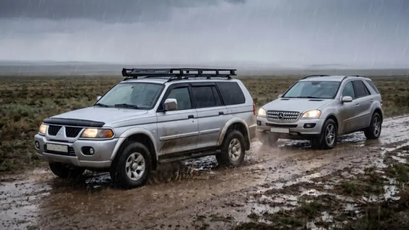5 млн теңгеге Mercedes алған дұрыс па? Montero Sport-пен салыстырып көрдік